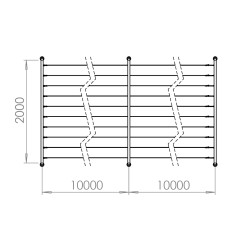 Montážna sada pre zelenú stenu (ø 4 mm), nerez AISI 304/316 Montážna sada pre zelenú stenu (ø 4 mm), nerez AISI 304/316